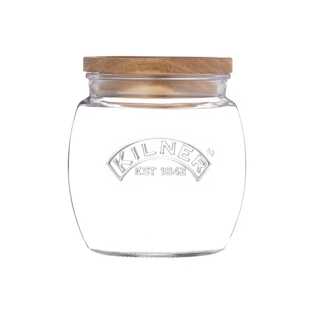 KILNER Jar with Wooden Lid 28.7 OZ