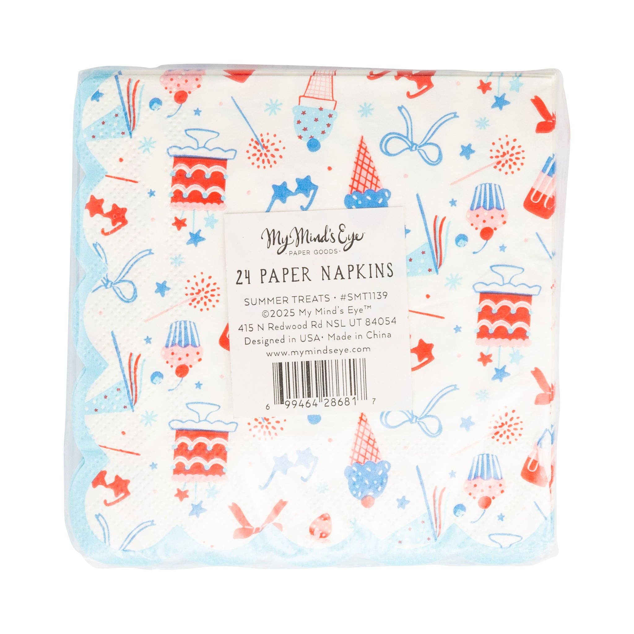 Summertime Pattern Cocktail Napkin - Image 5