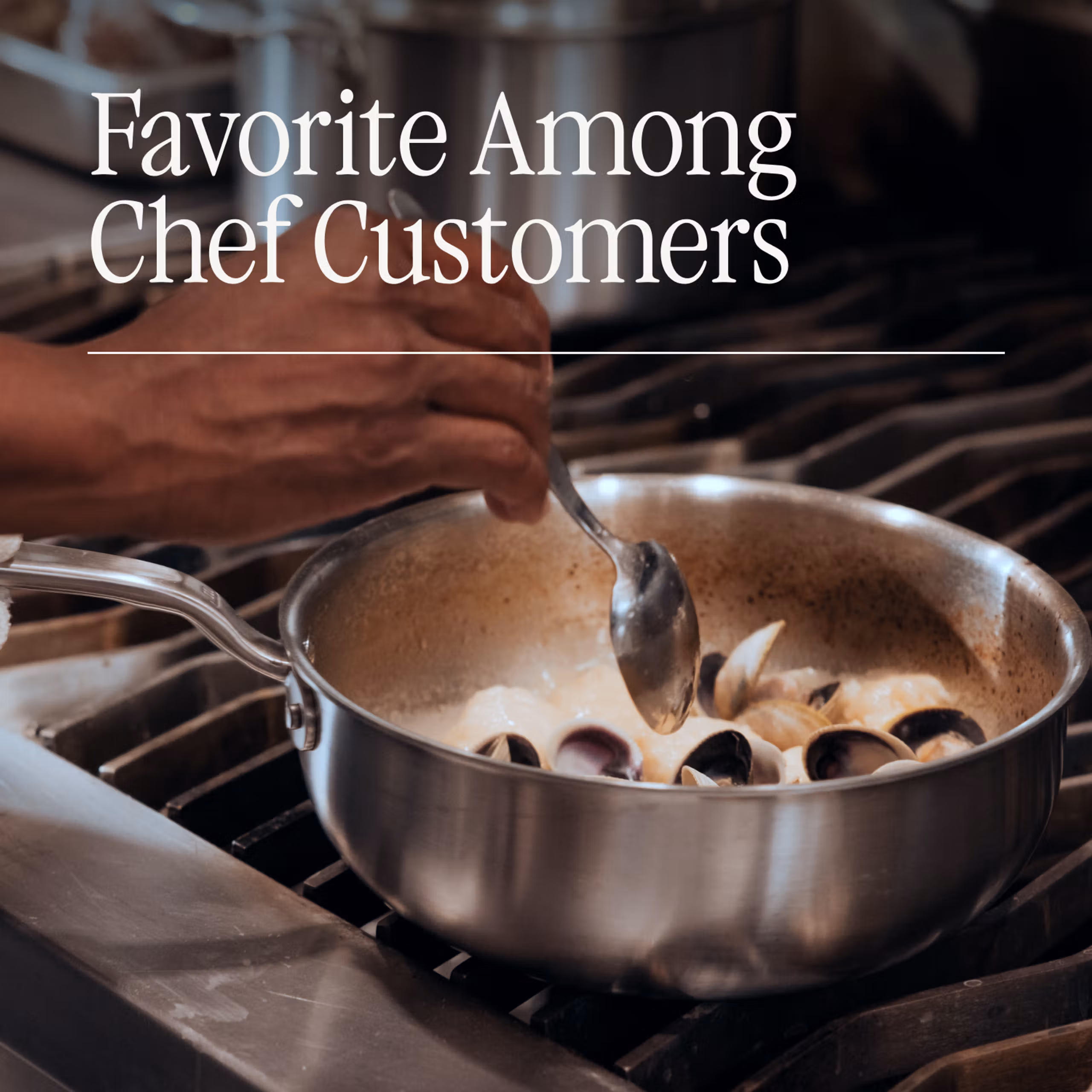 Made In Stainless Clad Saucier. 3 Qt - Image 9
