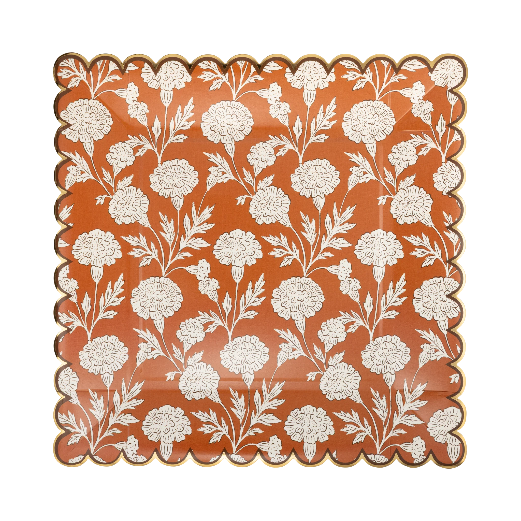 Fall Flora 9 Paper Plate