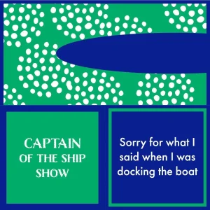 Beach Docking | Funny Party Gift | Cocktail Napkin