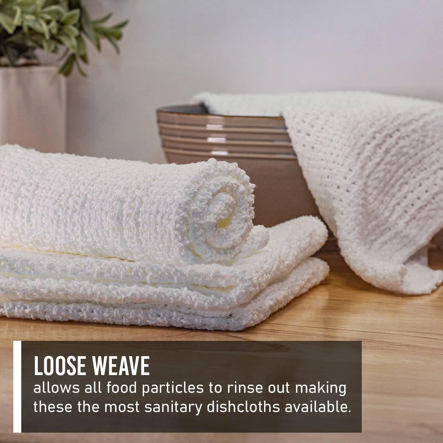 Cotton Dishcloths - Set of 4 - Image 7