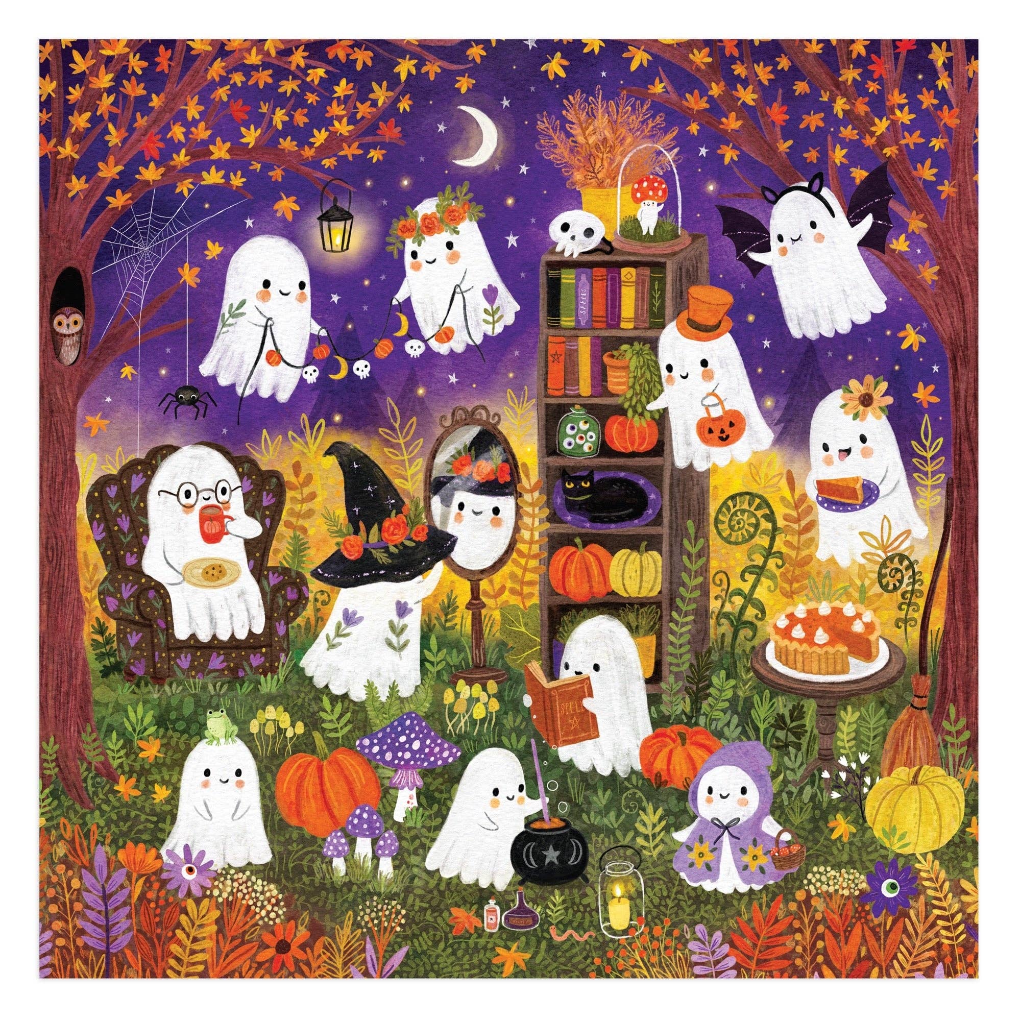 Ghostly Gathering 500 Piece Family Puzzle - Image 5