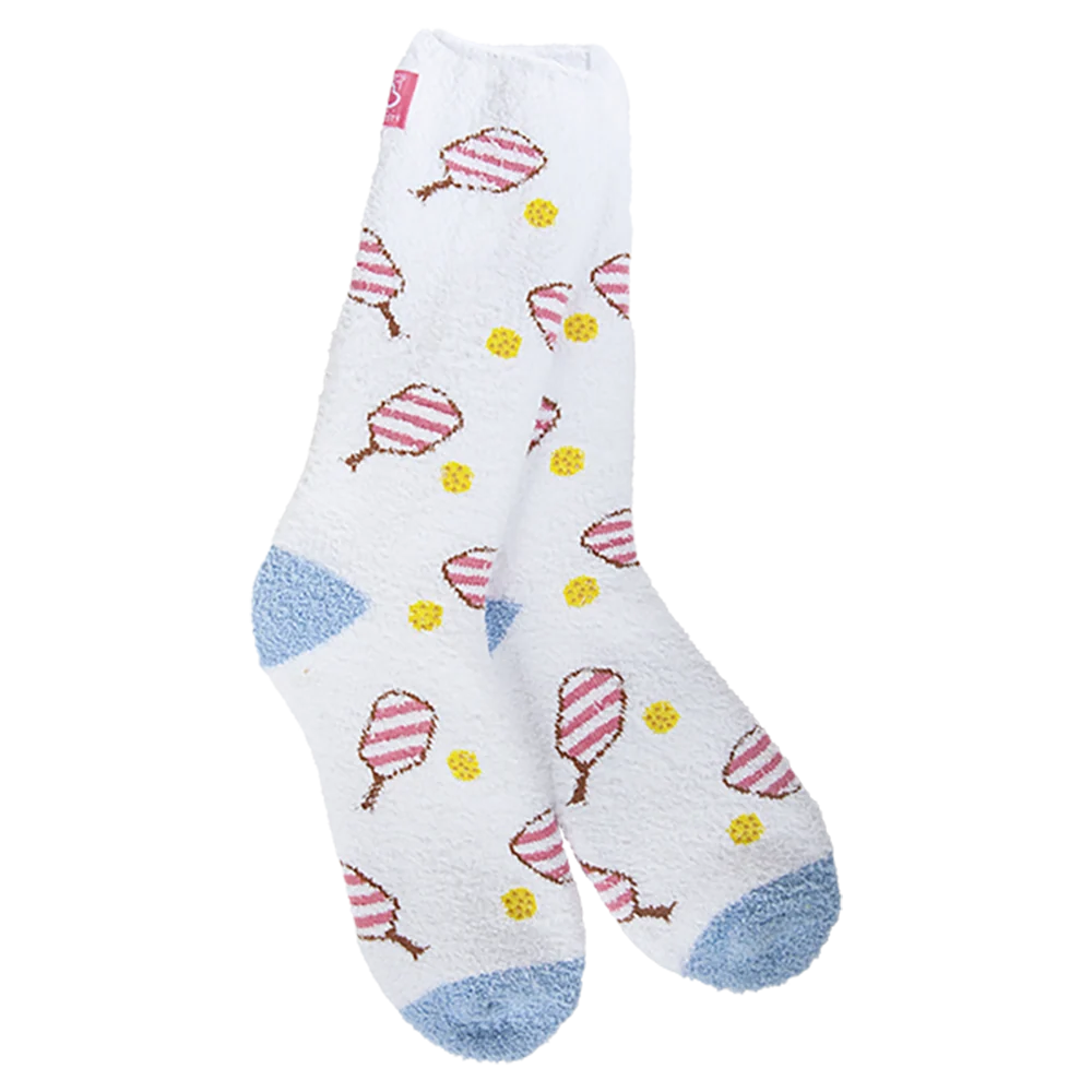 Pickleball Cozy Crew Socks