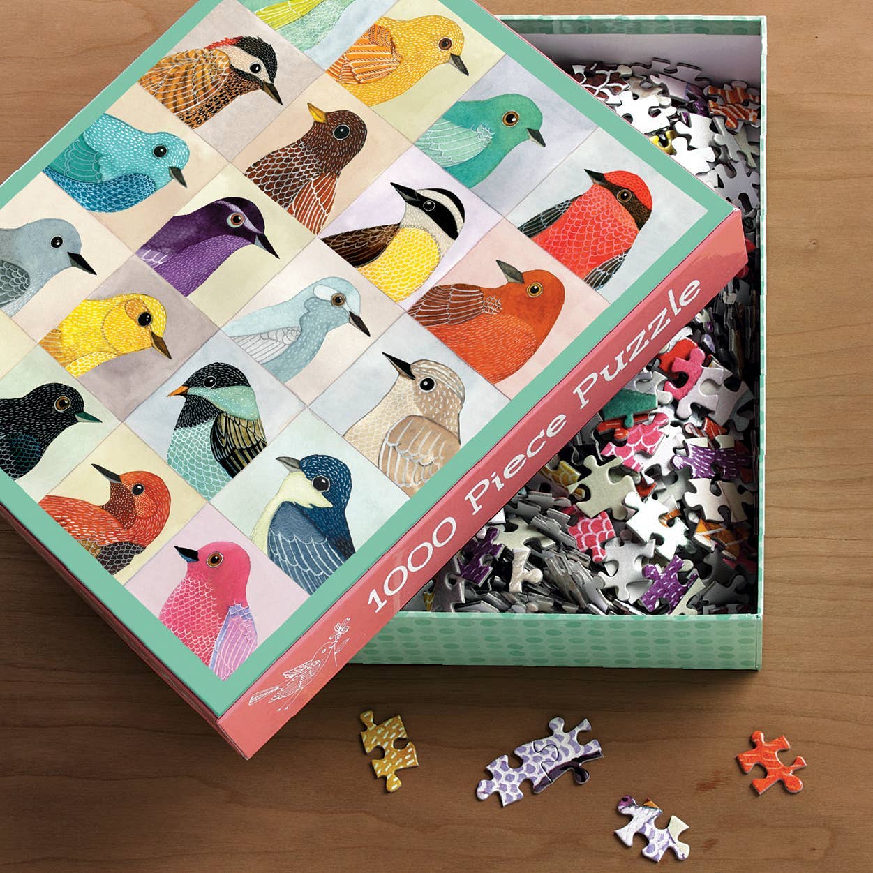 Avian Friends 1000 Piece Puzzle - Image 2