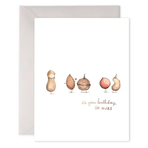 Go Nuts Birthday Greeting Card