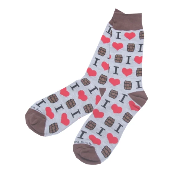 I Love Bourbon Socks