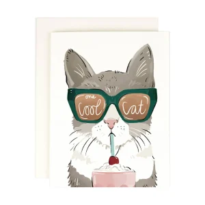 Cool Cat 2.0 Greeting Card