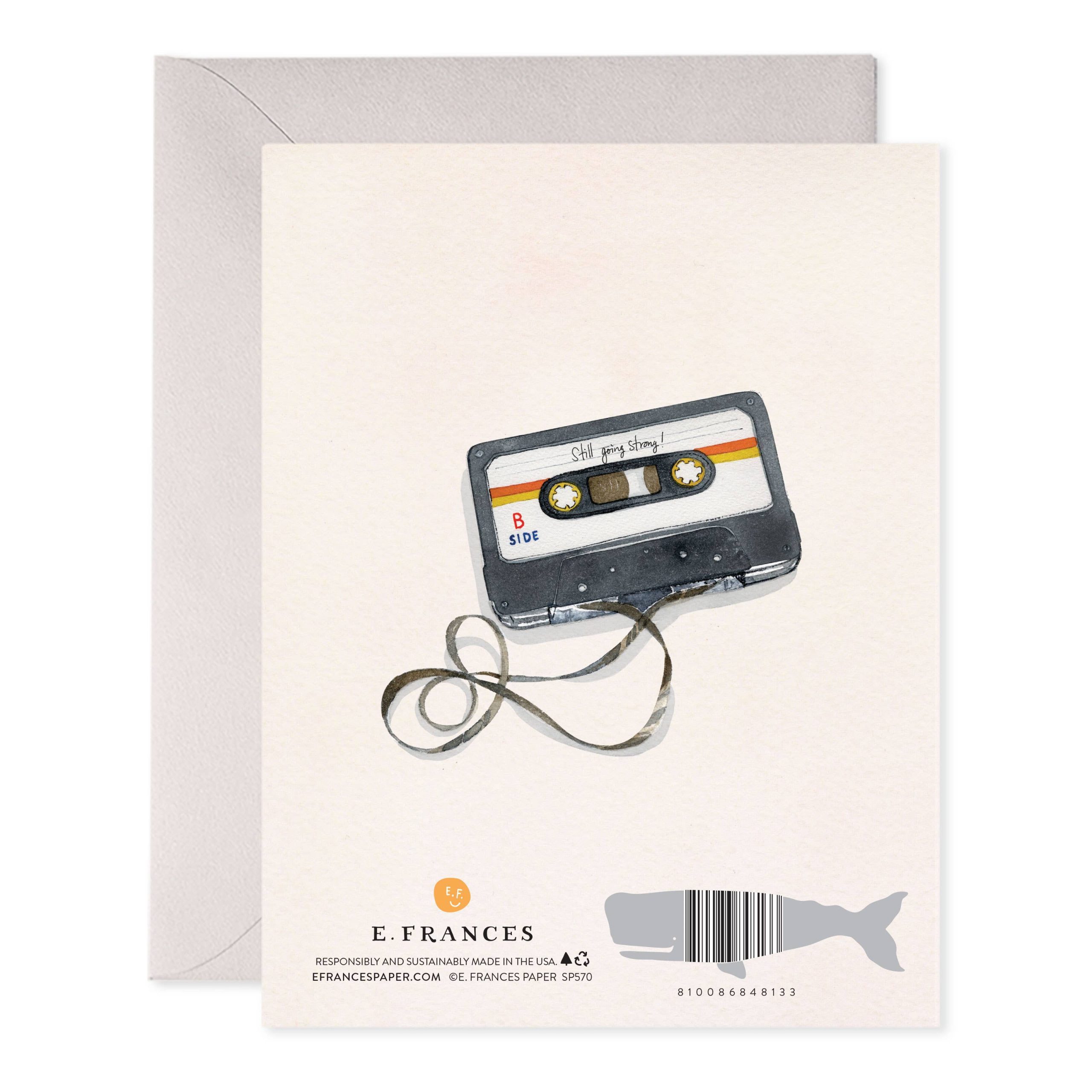 Anniversary Mix Tape Greeting Card - Image 2