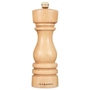 Cole & Mason London Natural Beech Salt & Pepper Mills