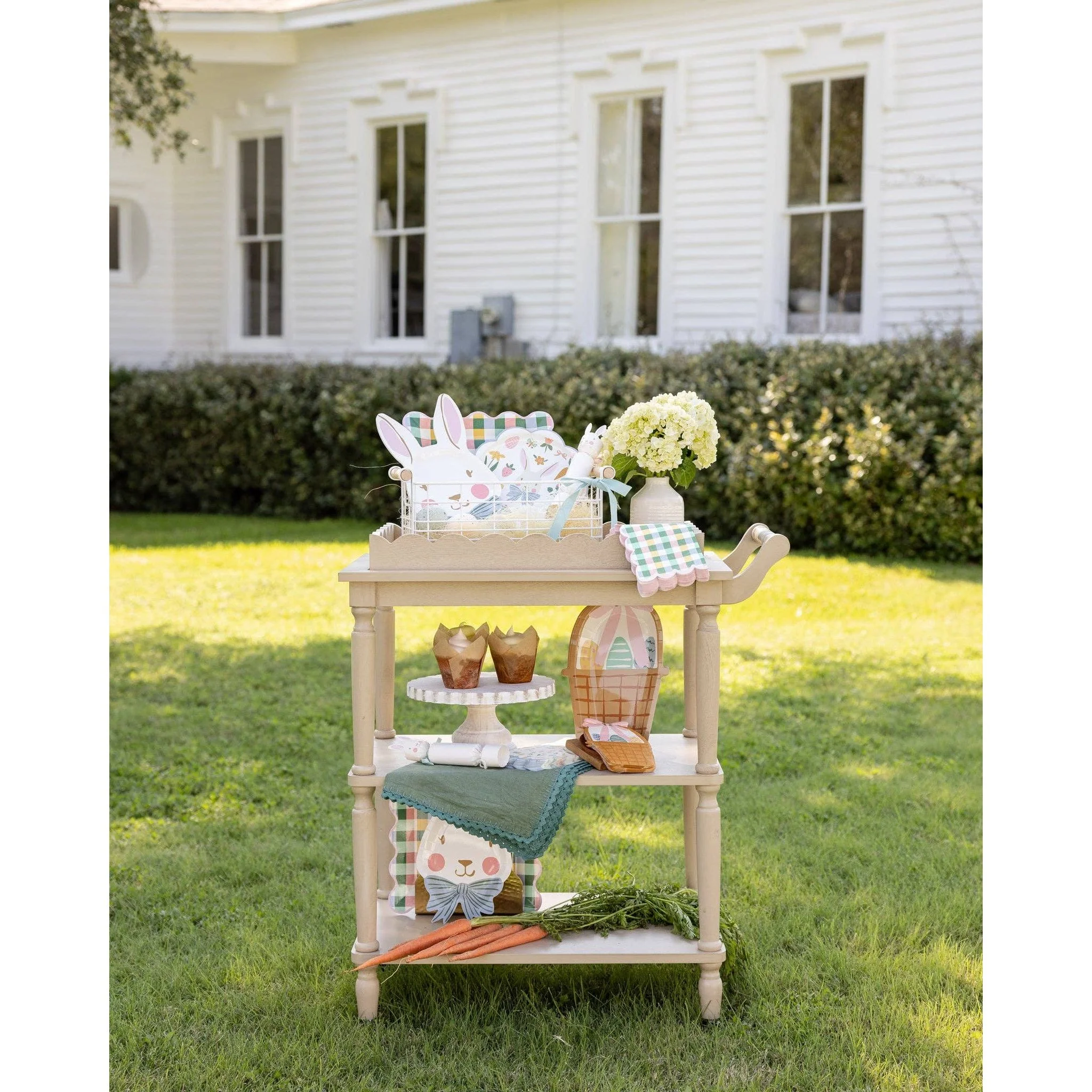 Hopscotch Gingham Dinner Napkin - Image 2