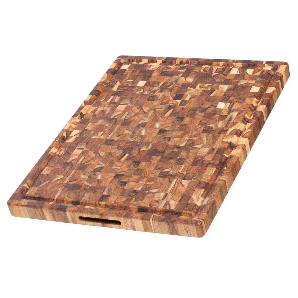 Teak Haus Slim Rectangular Butcher Block. Medium - Image 3
