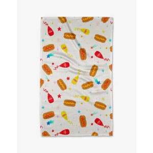 Rocket Relish Geometry Tea Towel