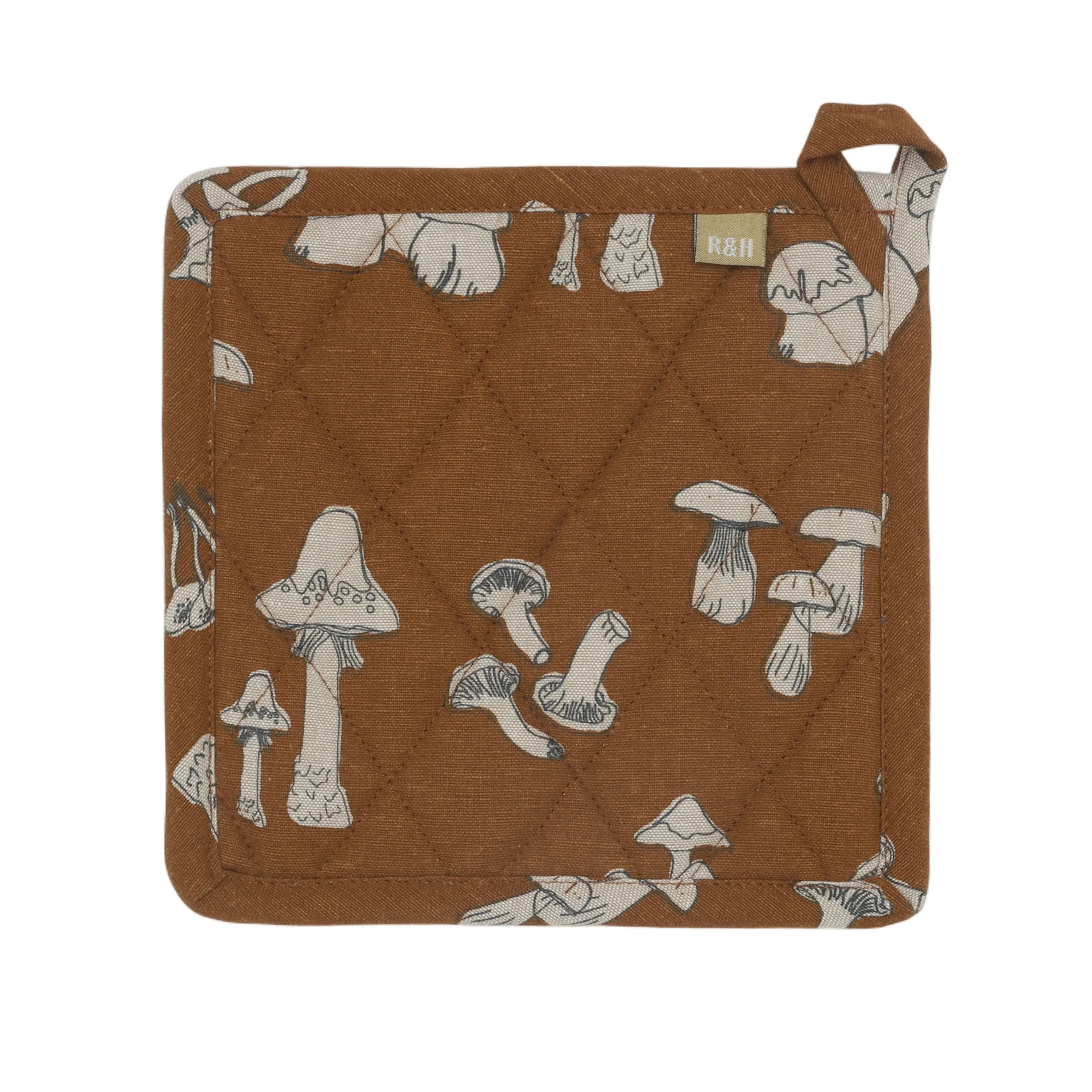 Pot Holder Trivets - Mushroom - Rust - Image 2