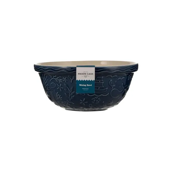 Nautical S12 Navy Boat Mixing Bowl 29cm - Image 2