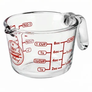 Mrs. Anderson's Baking Glass Measuring Cup. 1 Cup Capacity