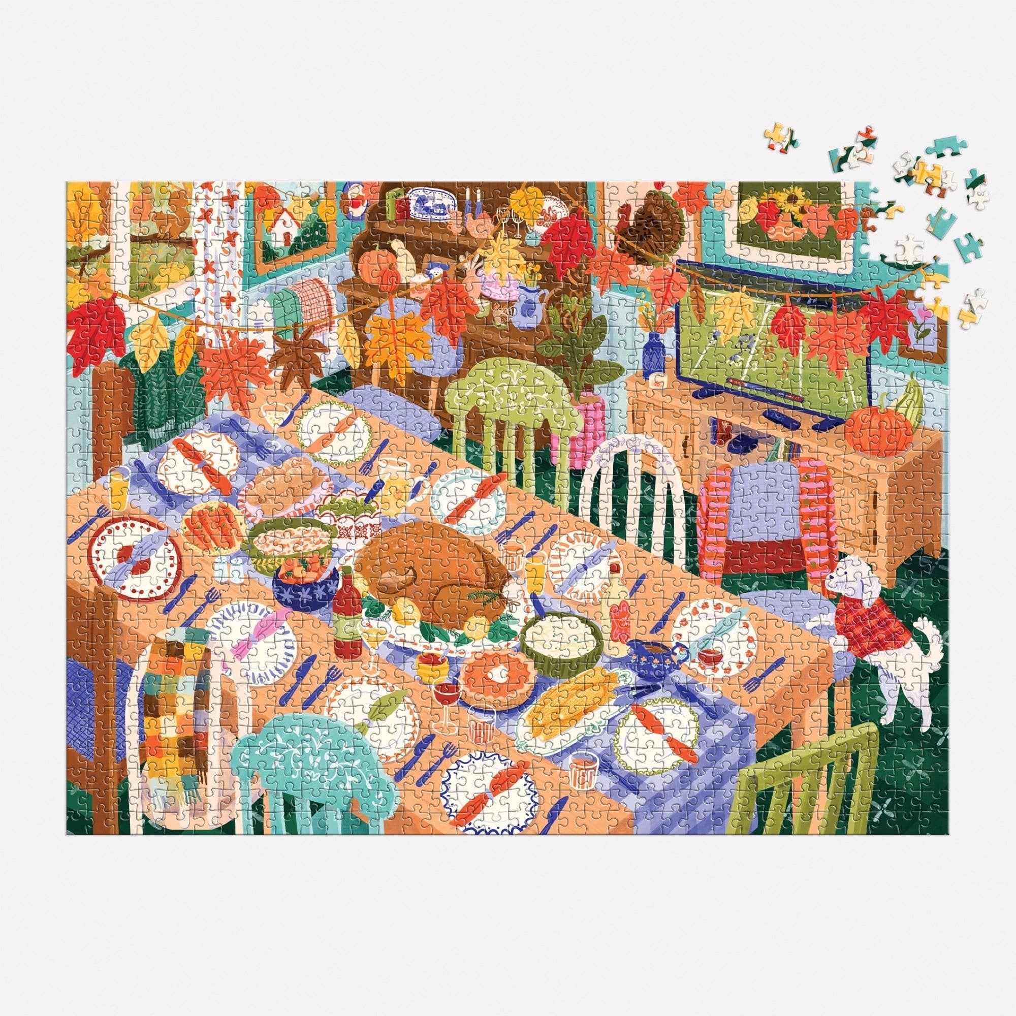 Thankful Table 1000 Piece Puzzle - Image 4