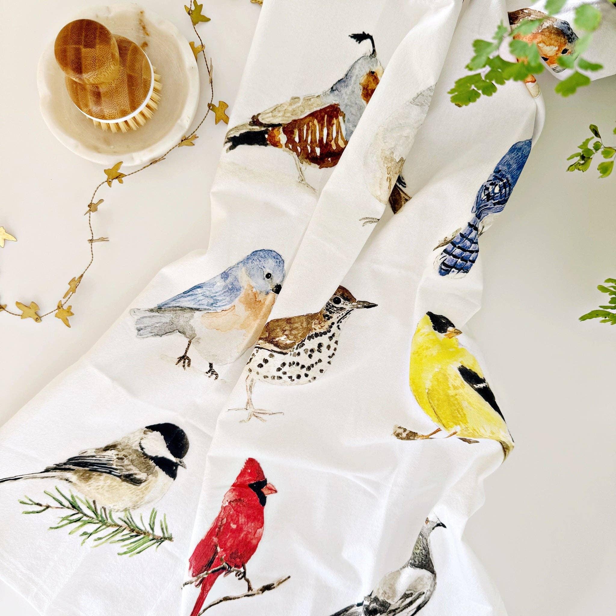 Birds tea towel - Image 2