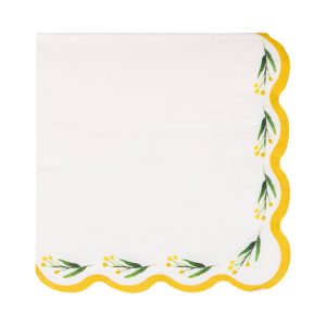 Sprig Wave Cocktail Napkin