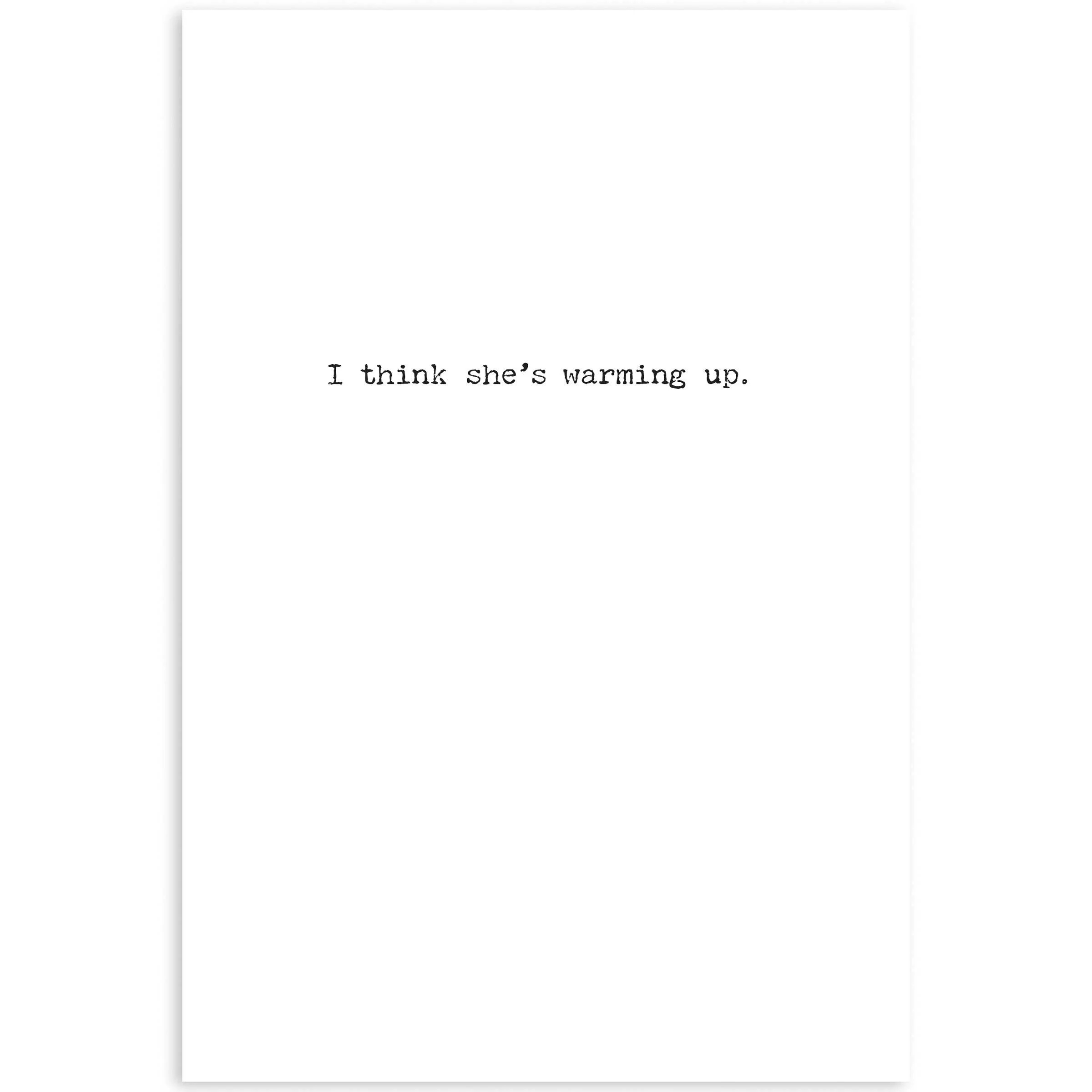 Fat Lady Sings Greeting Card - Image 2