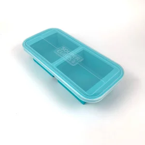 Souper Cubes 2-Cup Silicone Freezing Tray: Aqua