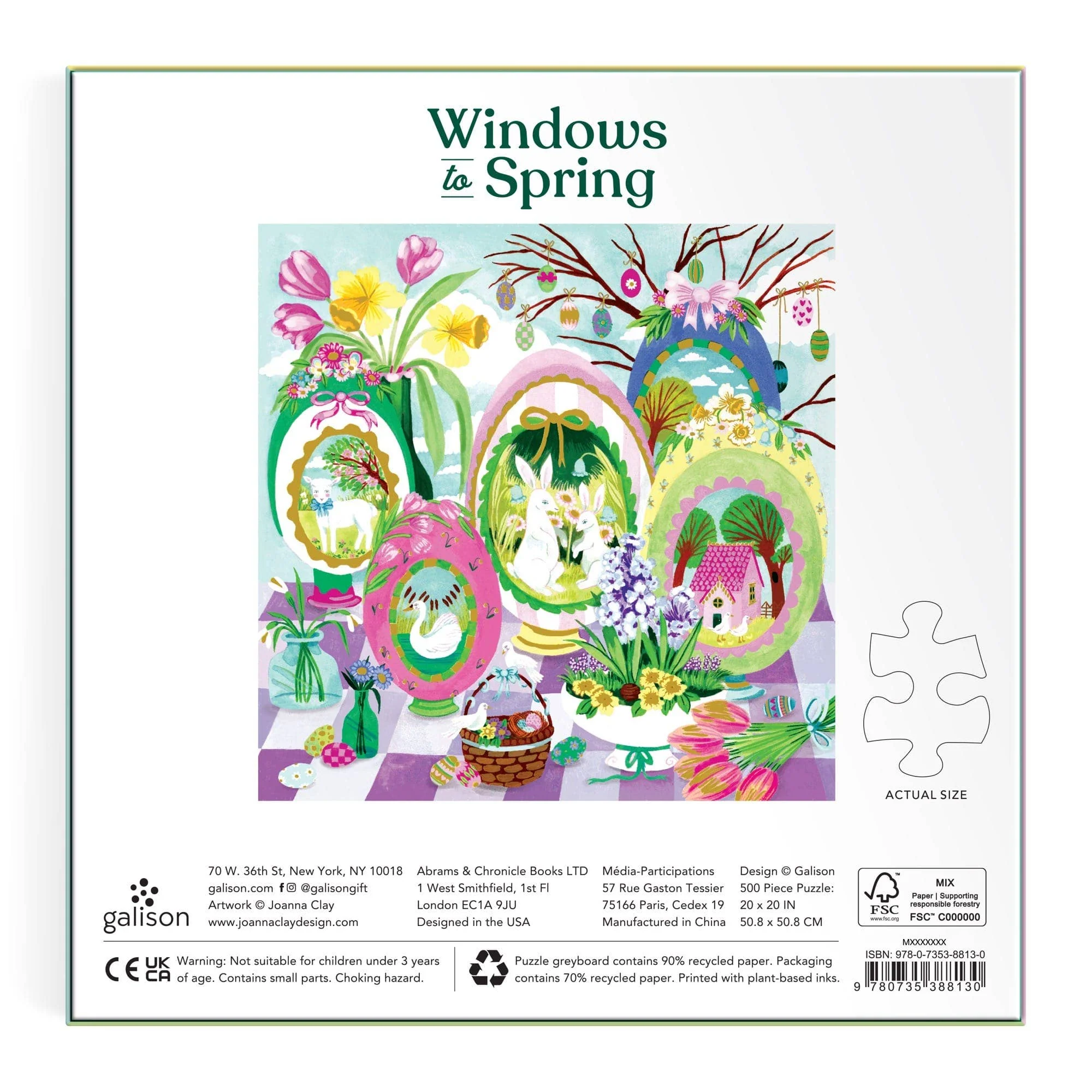 Windows to Spring 500 Foil Piece Puzzle - Image 6