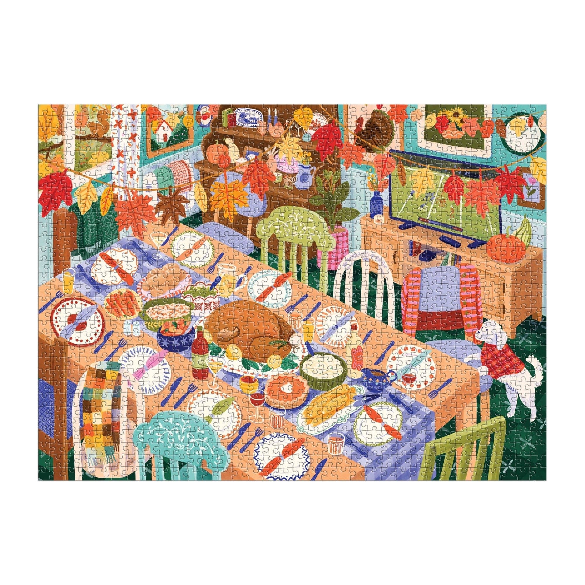 Thankful Table 1000 Piece Puzzle - Image 3