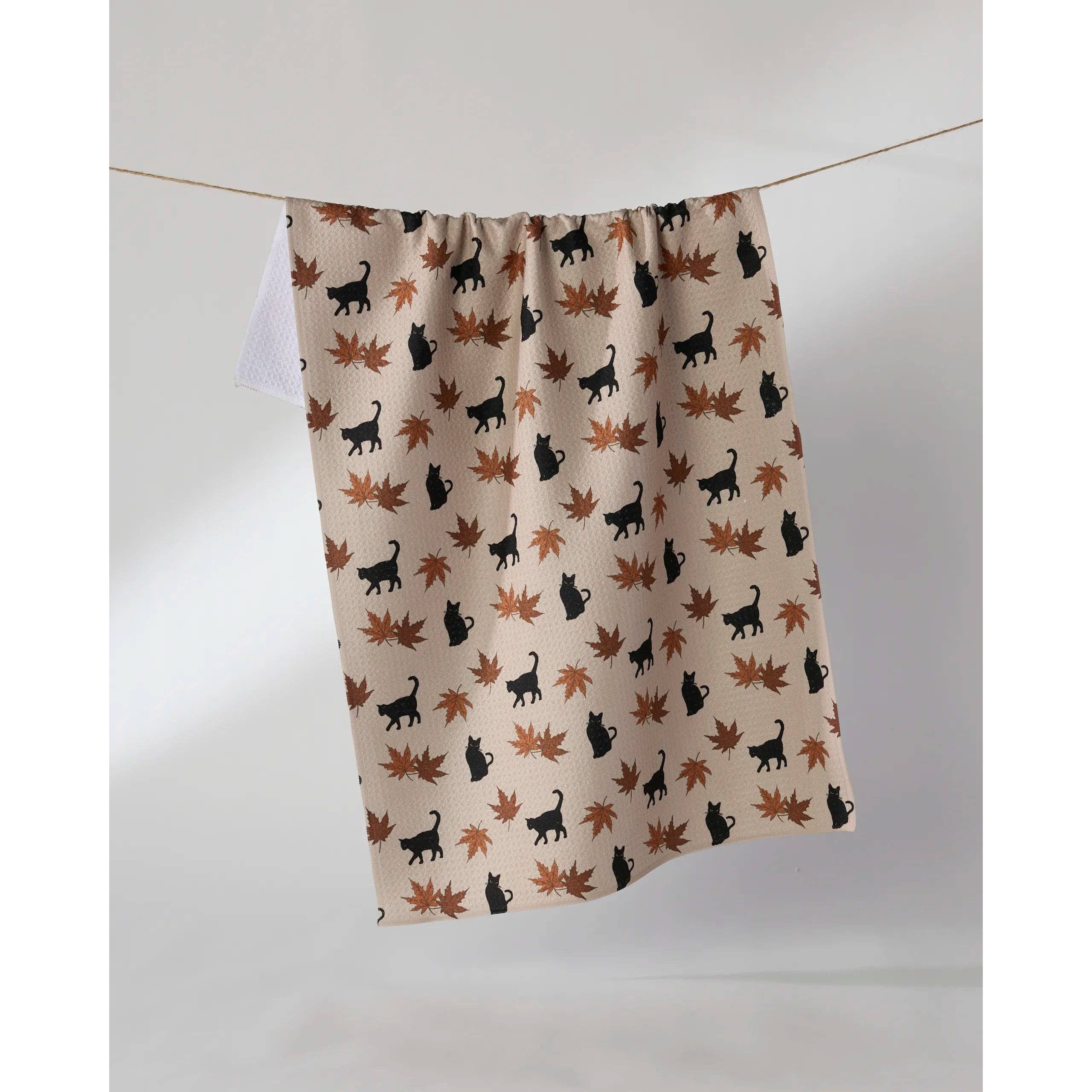 Salem Woods Geometry Tea Towel