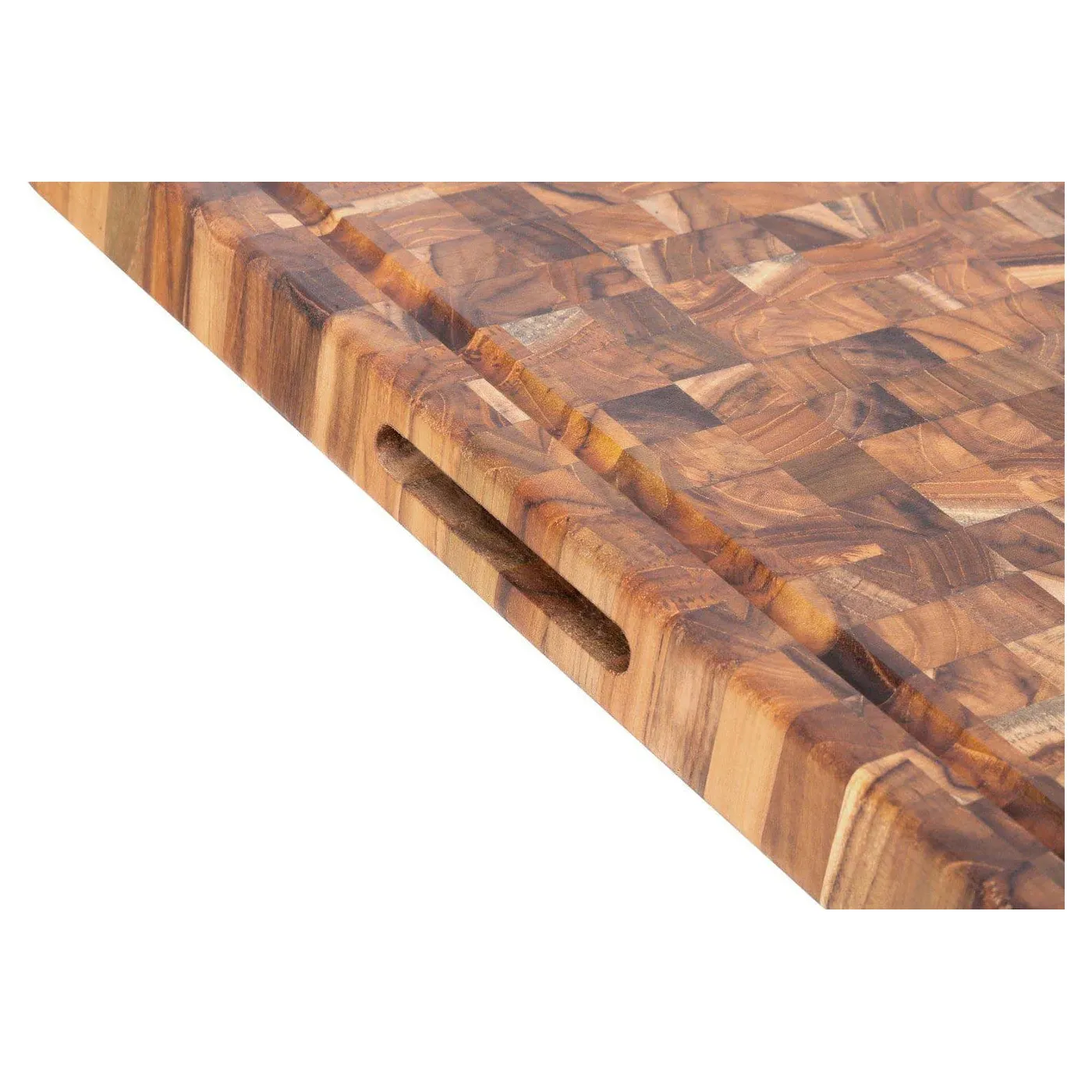 Teak Haus Slim Rectangular Butcher Block. Medium - Image 2