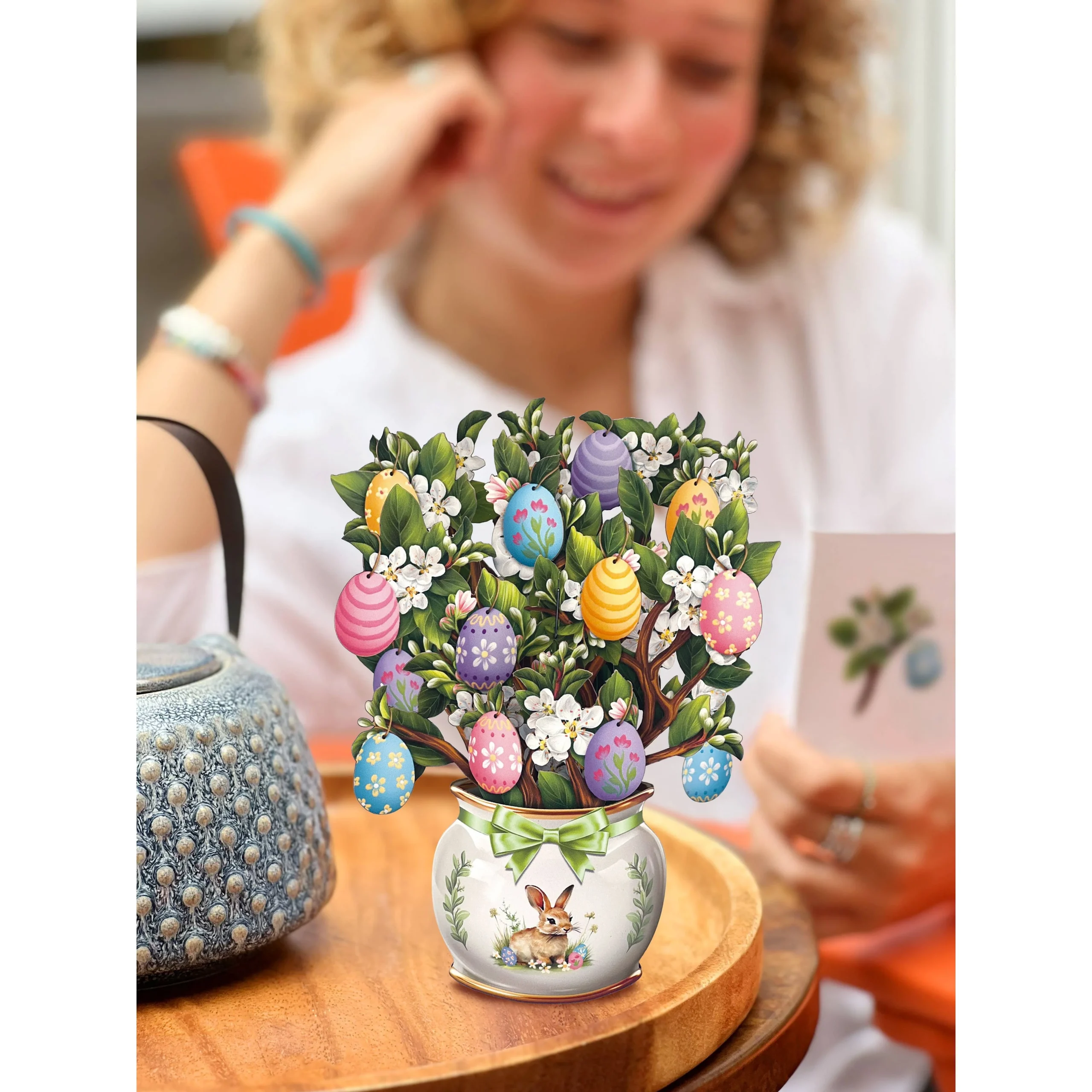 Mini Easter Egg Tree Greeting Card - Image 2