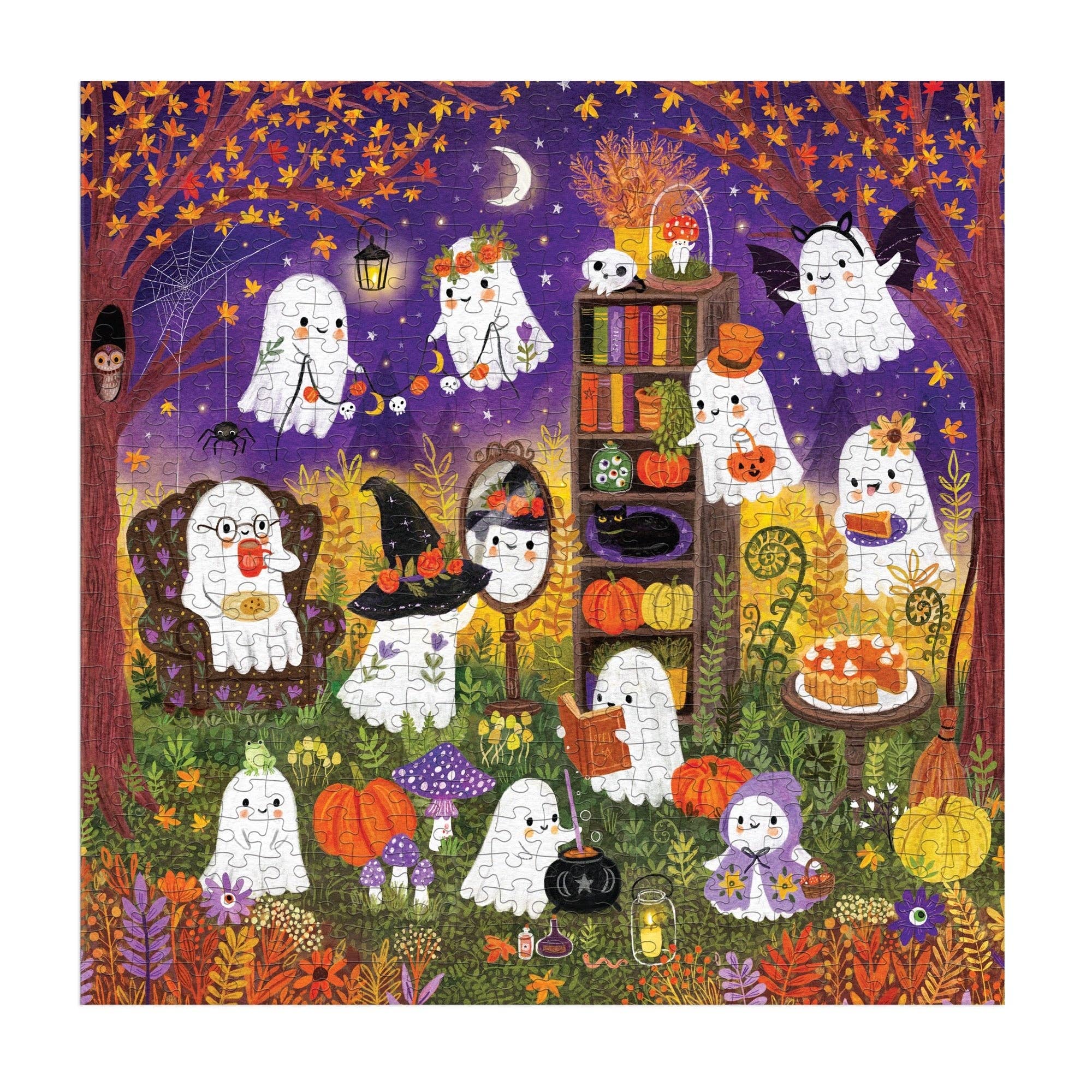 Ghostly Gathering 500 Piece Family Puzzle - Image 3