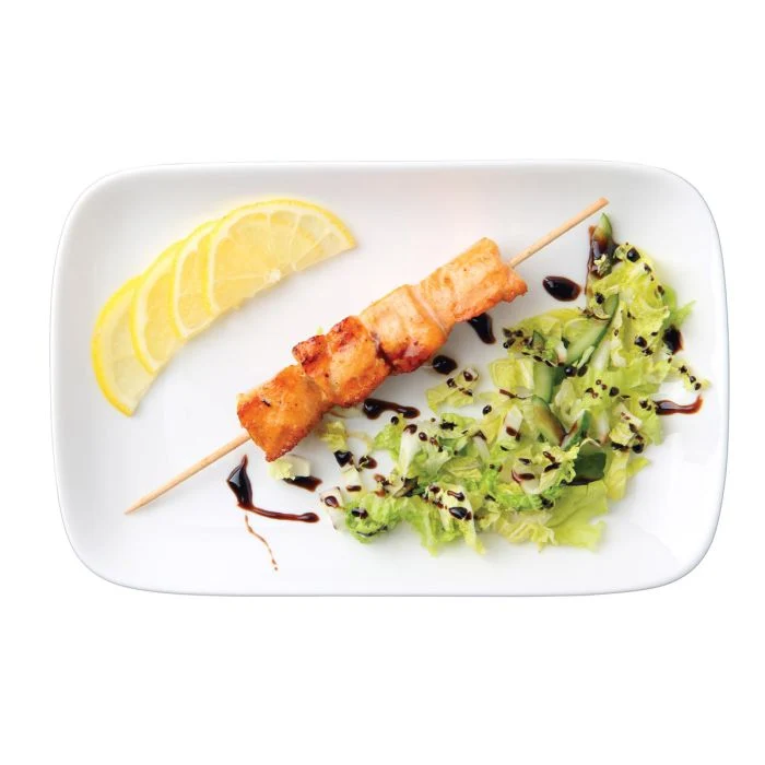 Minimalist White Rectangular Platter. 12 - Image 4