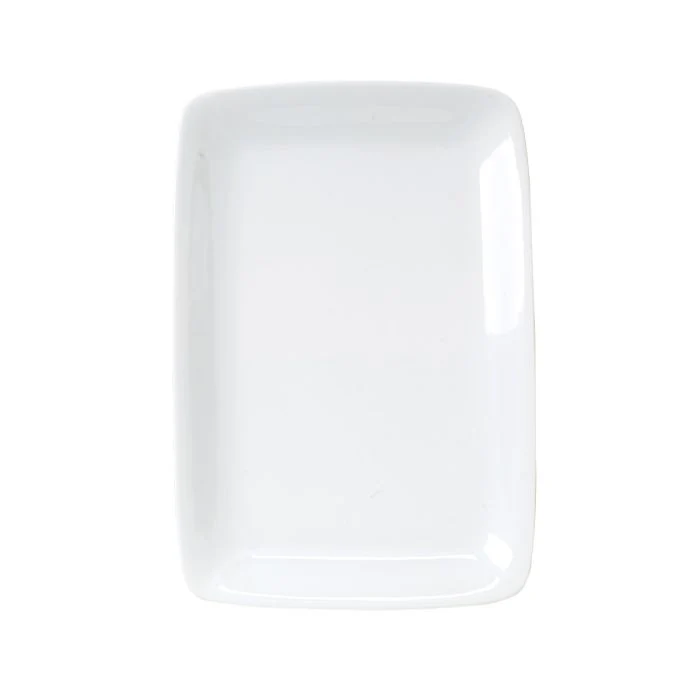 Minimalist White Rectangular Platter. 14