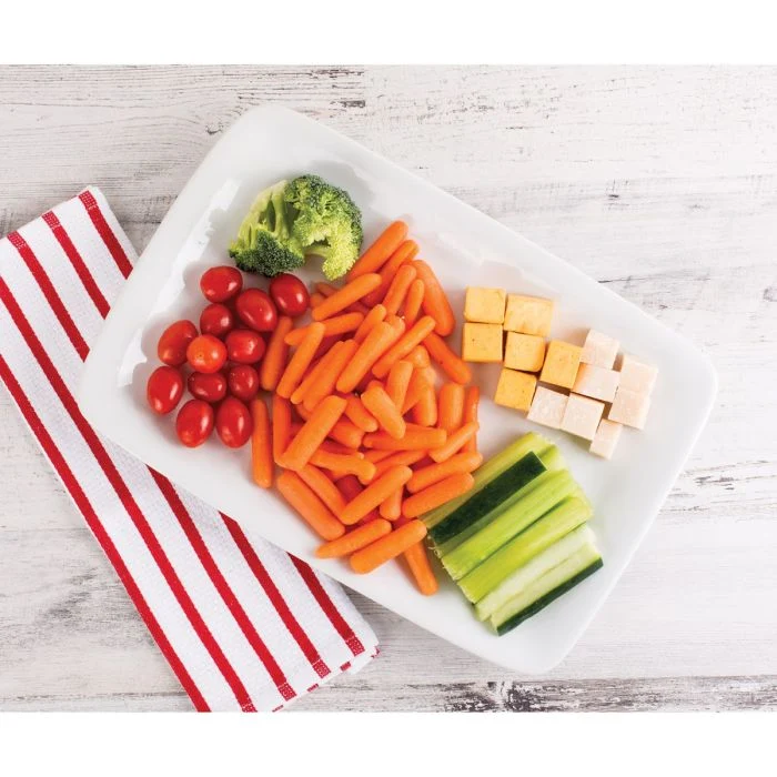 Minimalist White Rectangular Platter. 14 - Image 2