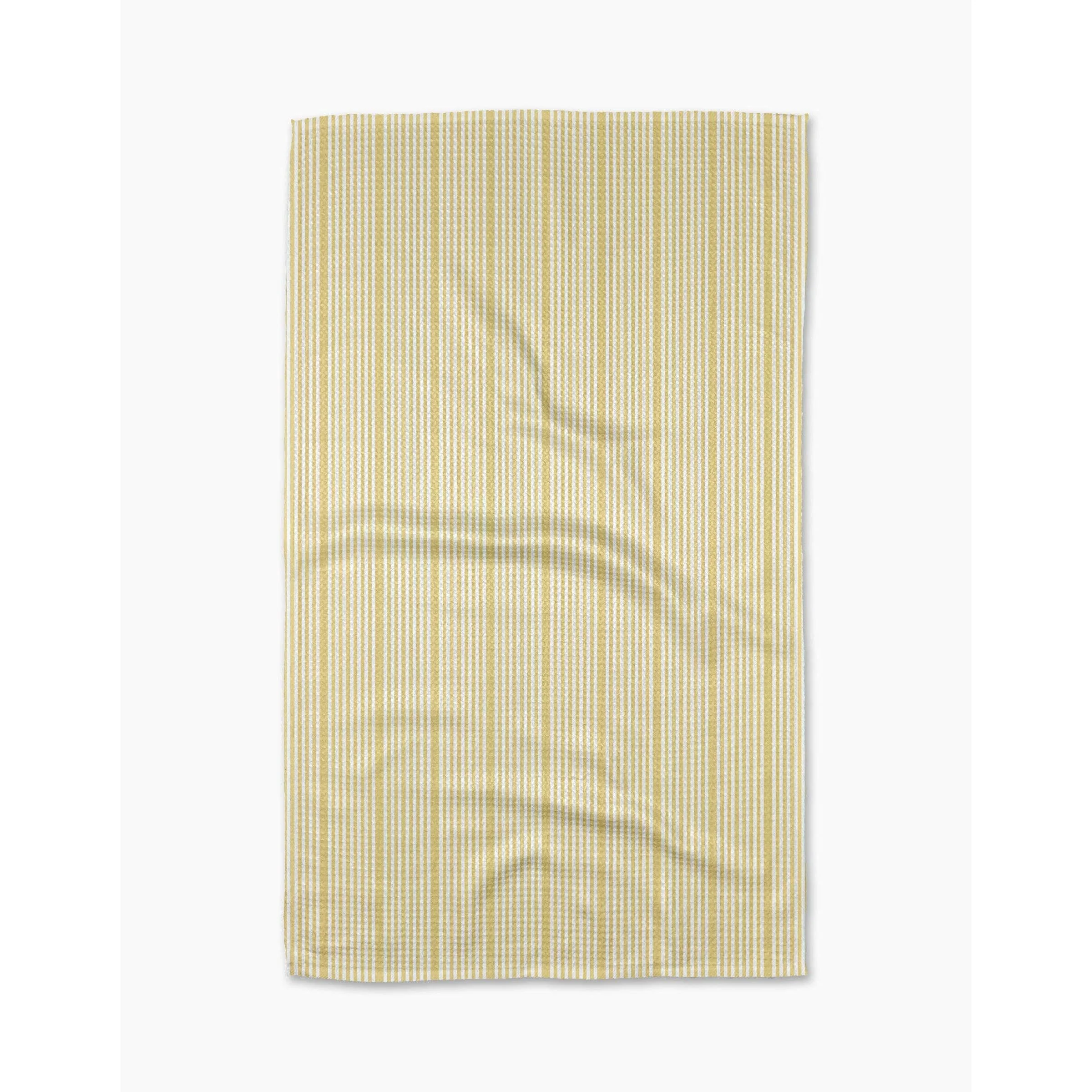 Lemon Ice Geometry Tea Towel