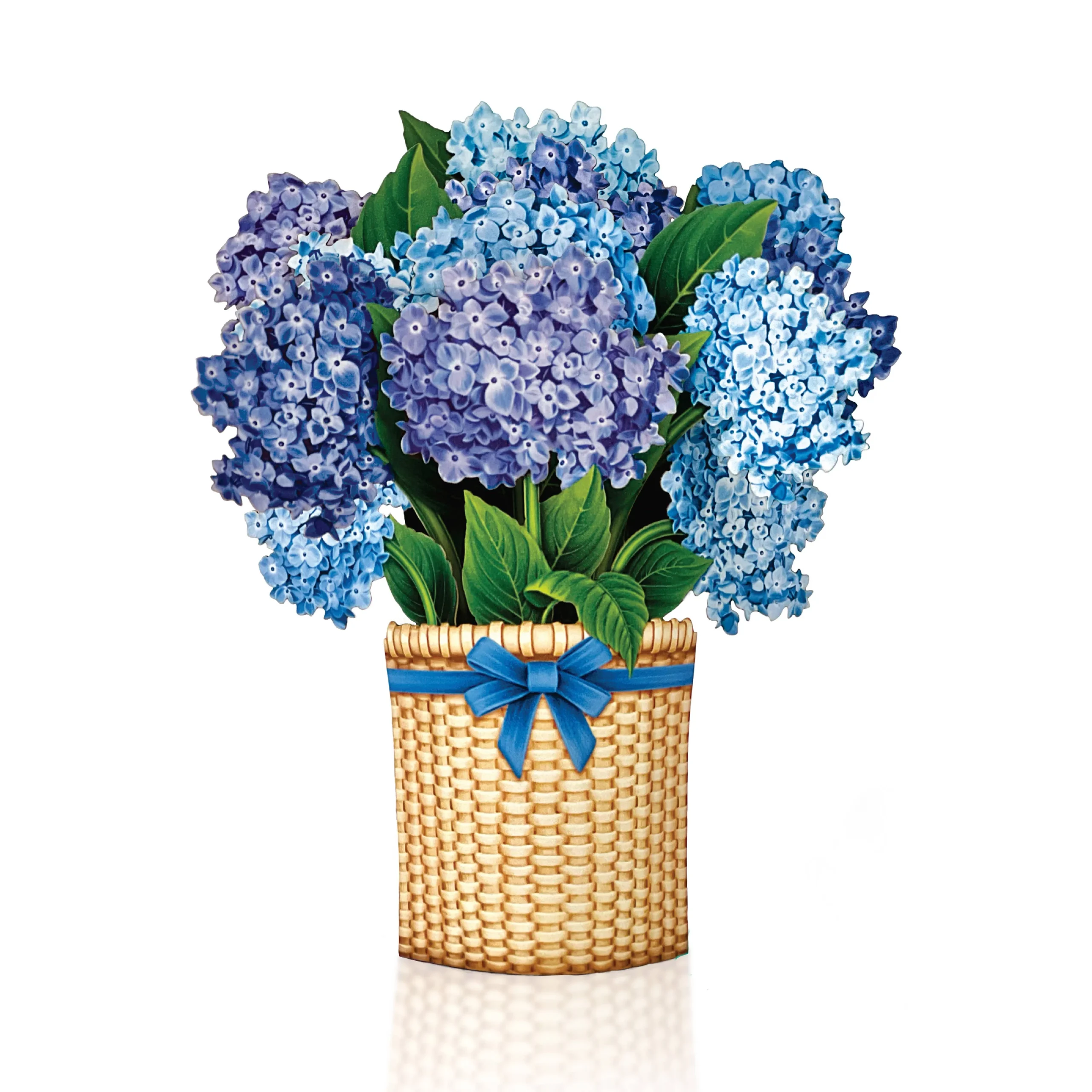 Nantucket Hydrangeas Mini Pop Up Greeting Card - Image 7