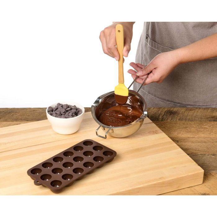 Baking Chocolate Melting Pot with Pour Spouts. 2.5-Cup - Image 3