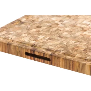Teak Haus Slim Rectangular Butcher Block. Medium