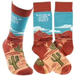 Rather Be Where People Aren't Socks