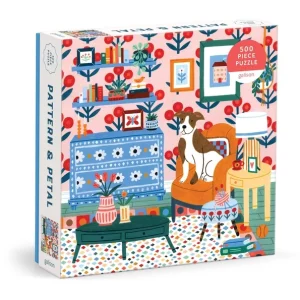 Pattern & Petal 500 Piece Puzzle