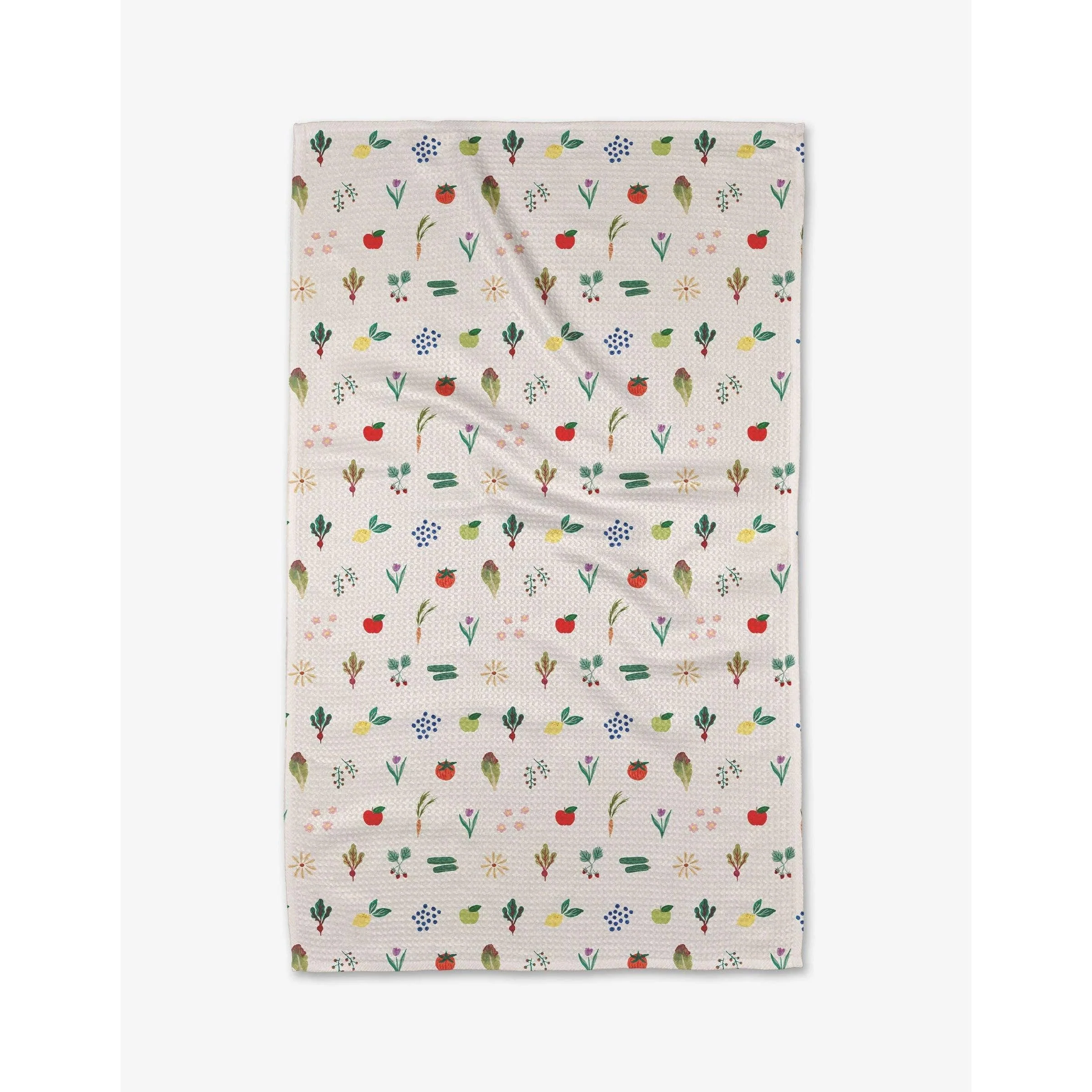 Fresh Produce Geometry Tea Towel