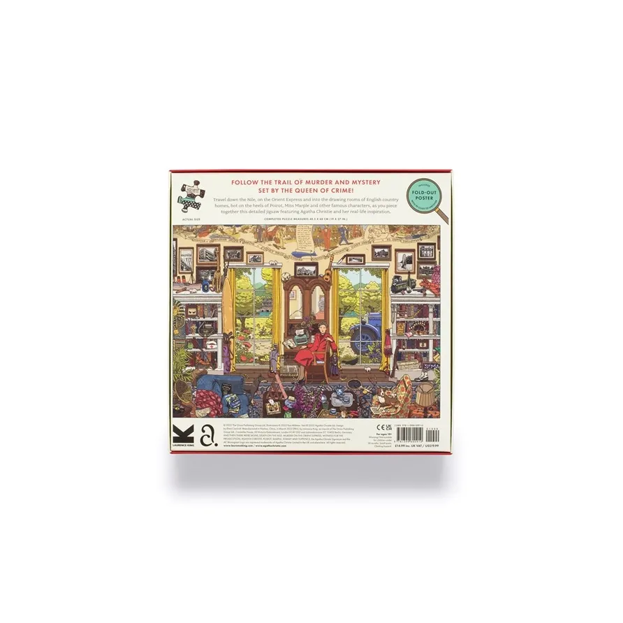 World of Agatha Christie 1000 Piece Puzzle - Image 2