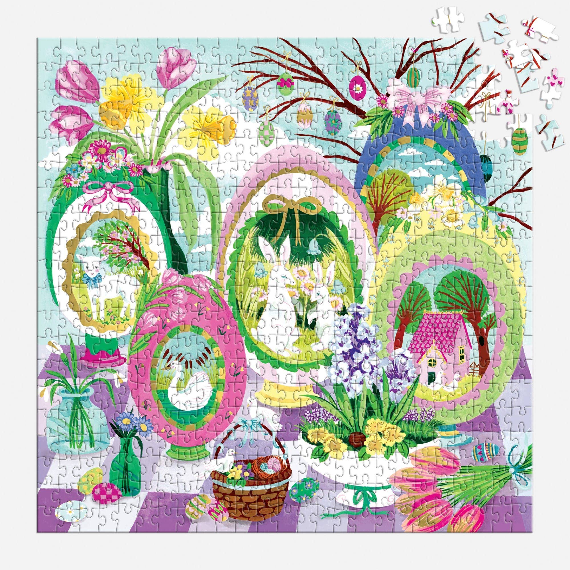 Windows to Spring 500 Foil Piece Puzzle - Image 4
