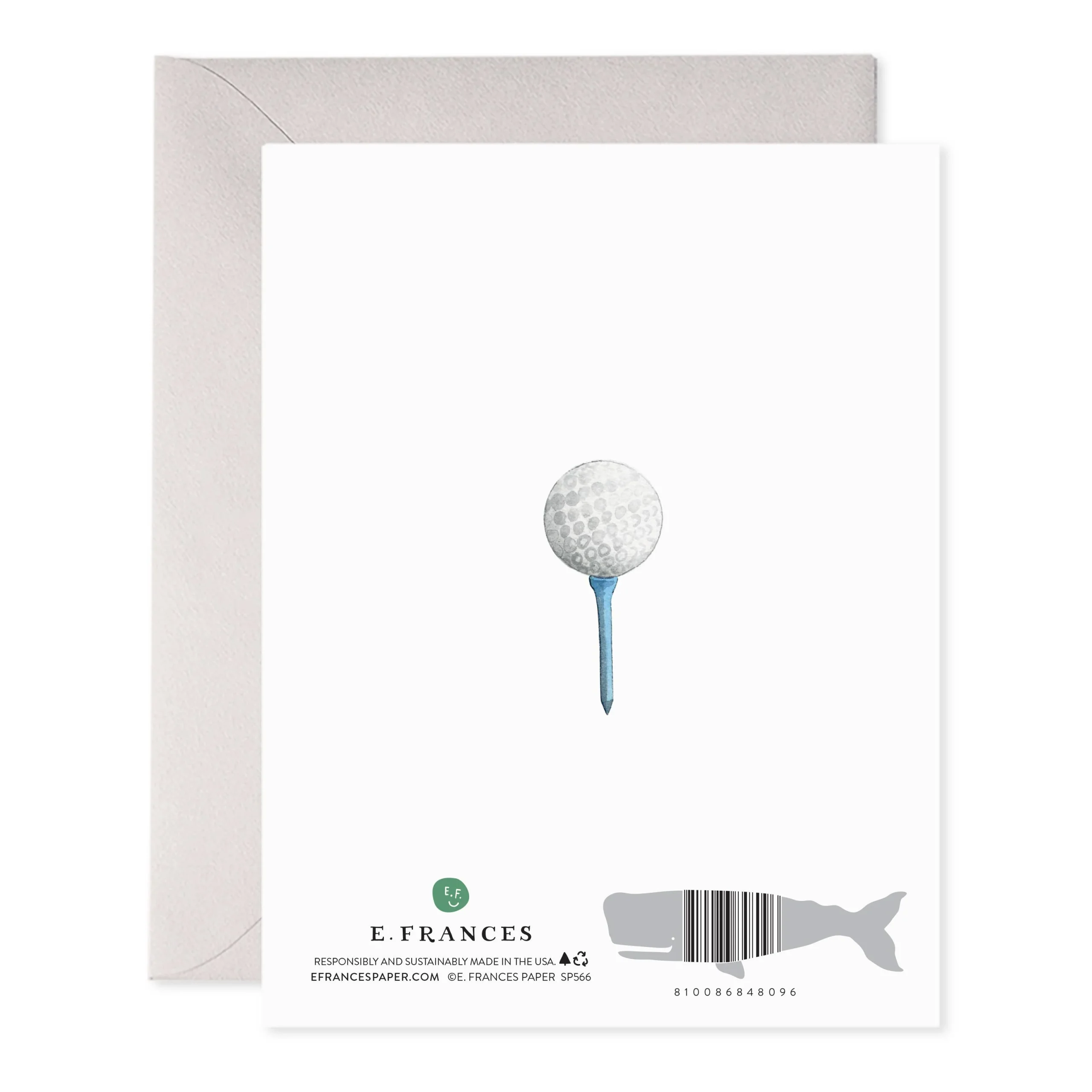 Golf Cart Dad Father's Day Greeting Card - Image 2