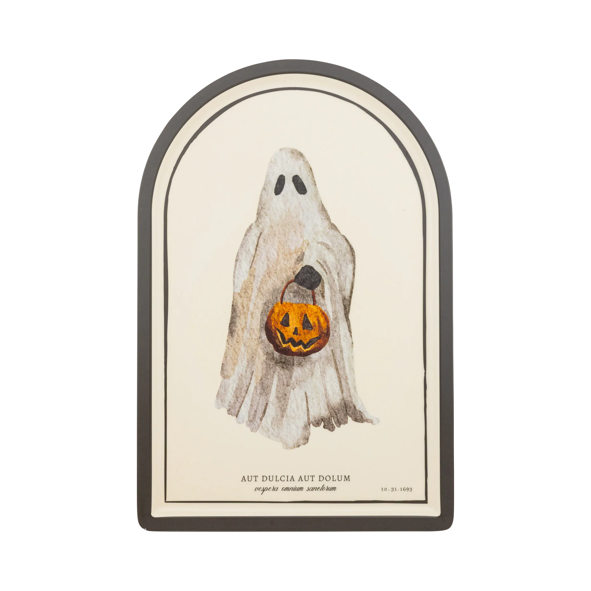 Ghost Arched Bamboo Tray