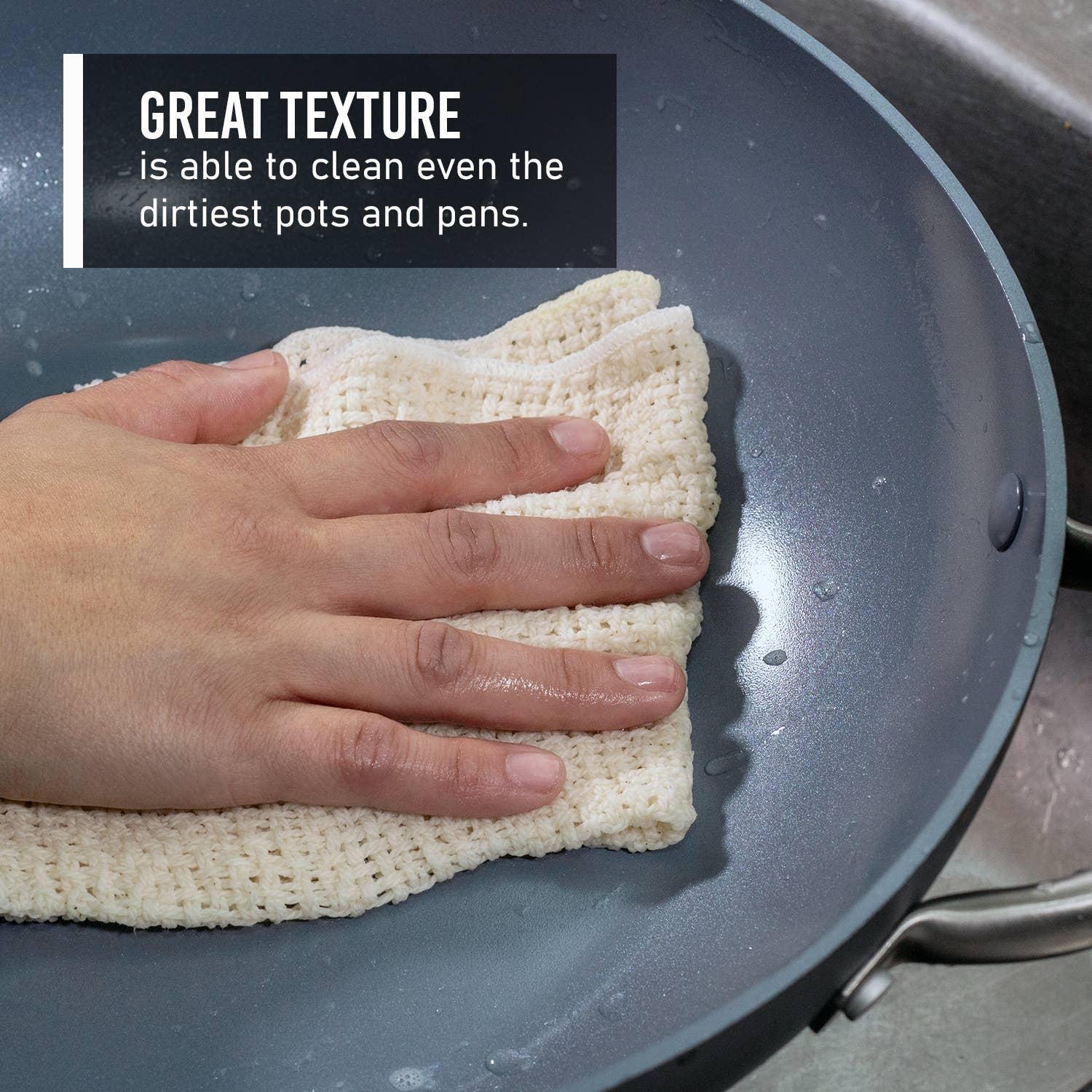 Cotton Dishcloths - Set of 4 - Image 6