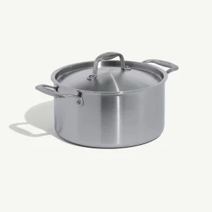 Made In Stainless Clad Stock Pot. 6 Qt