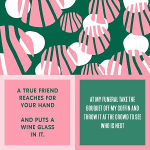 True Friend | Funny Party Gift | Cocktail Napkin