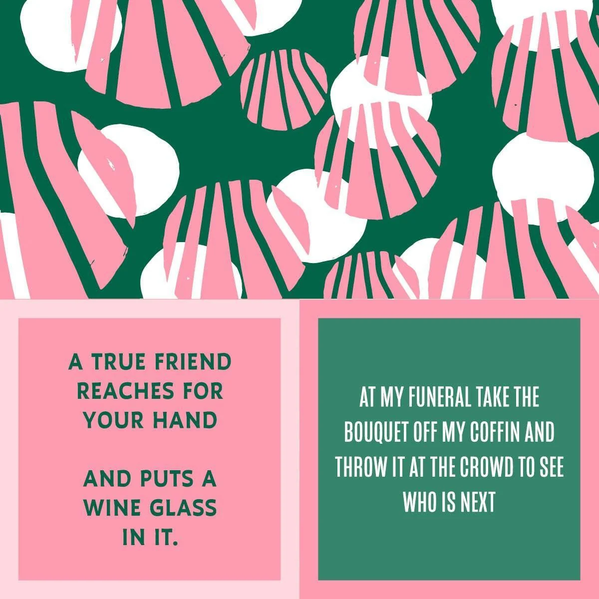 True Friend | Funny Party Gift | Cocktail Napkin