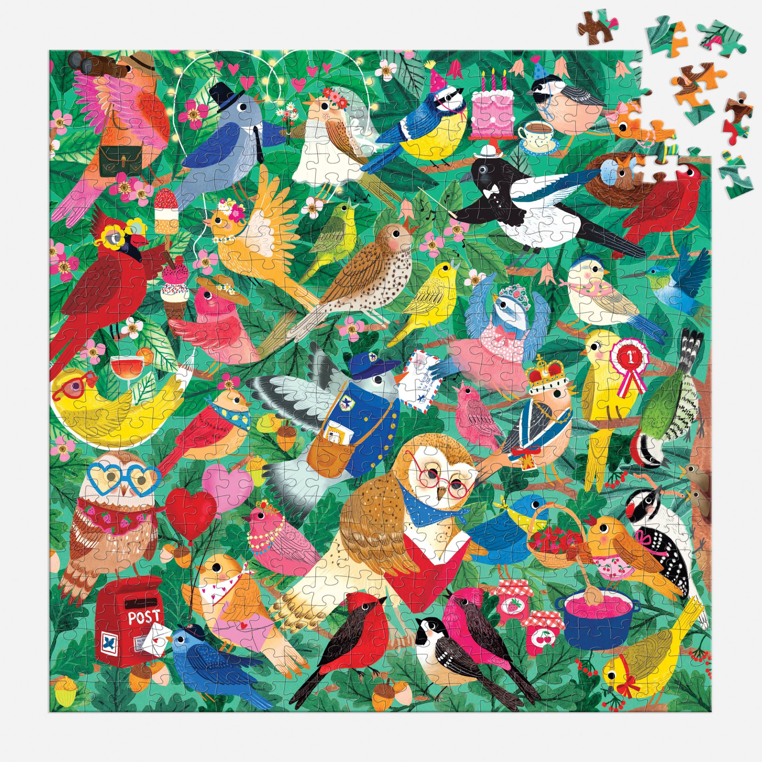 Birding Around 500 Piece Family Puzzle - Image 4